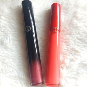 (2) Giorgio Armani Lippies